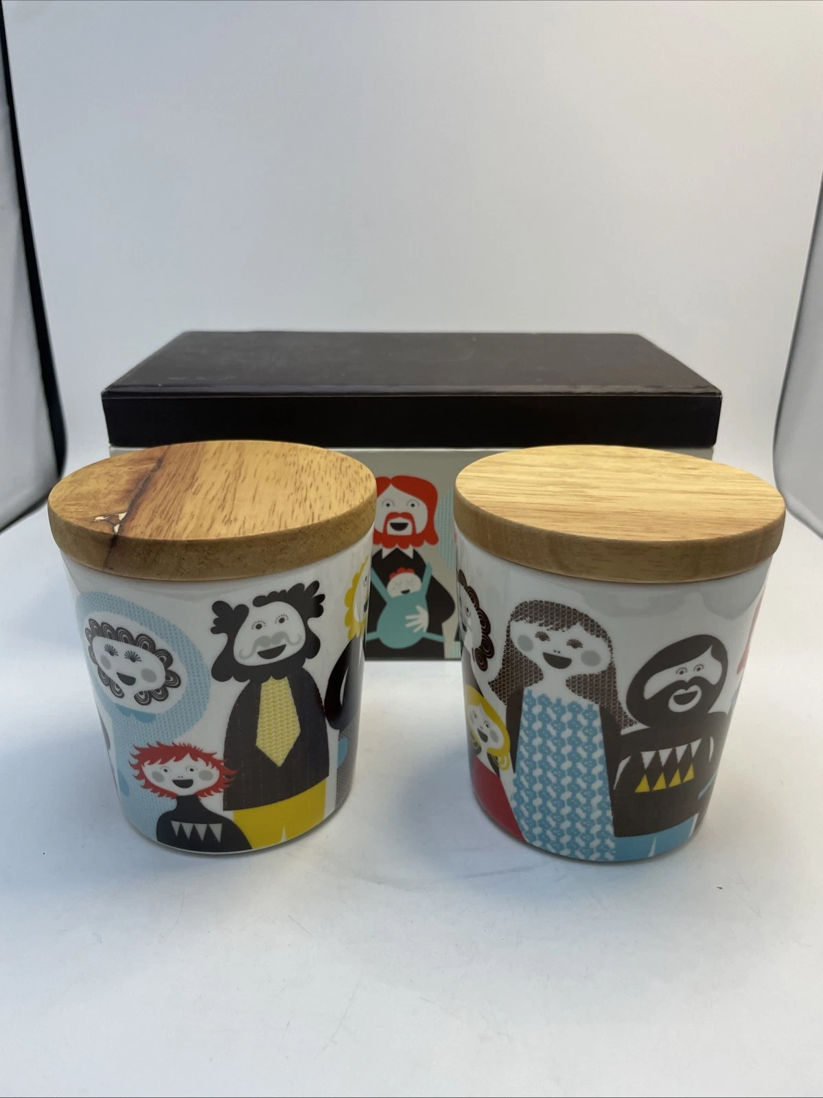 Isak Familjen Cups With Oak Lids
Opens in a new window or tab