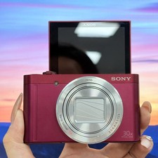 Sony Cyber-shot DSC-WX500 Camera - 30x ZEISS Zoom, 180 Flip Screen 90 NEW