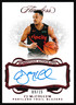 2018-19 Panini Flawless Momentous Autographs Ruby #MA-CJM CJ McCollum #d 09/15