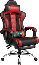 Yaheetech Gaming Chair Review: Ergonomic Design with Massage Lumbar Support and