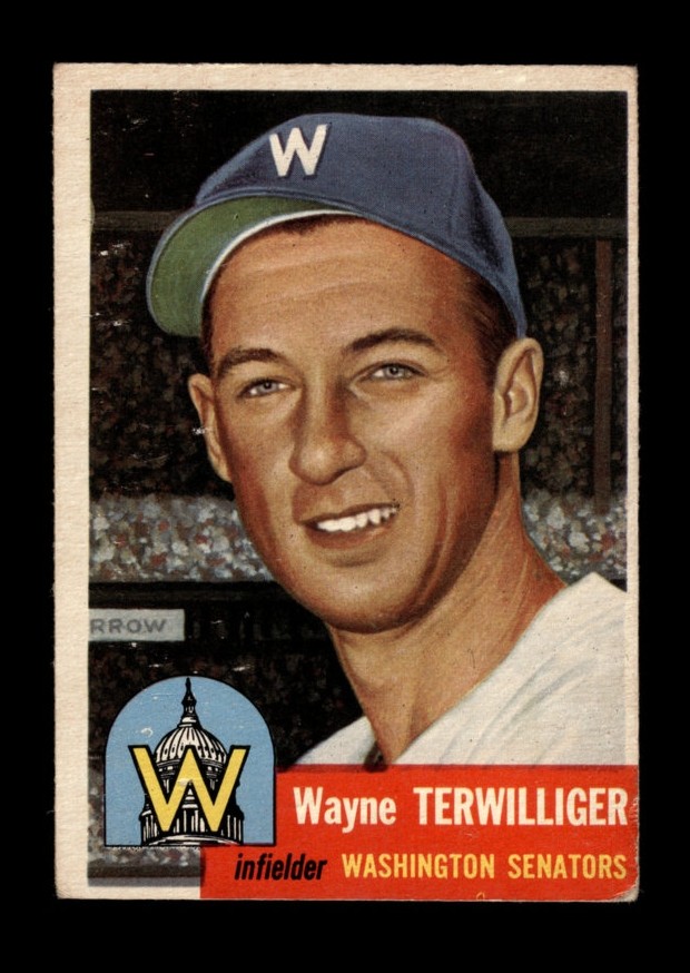 1953 Topps Set-Break #159 Wayne Terwilliger VG-VGEX *GMCARDS*