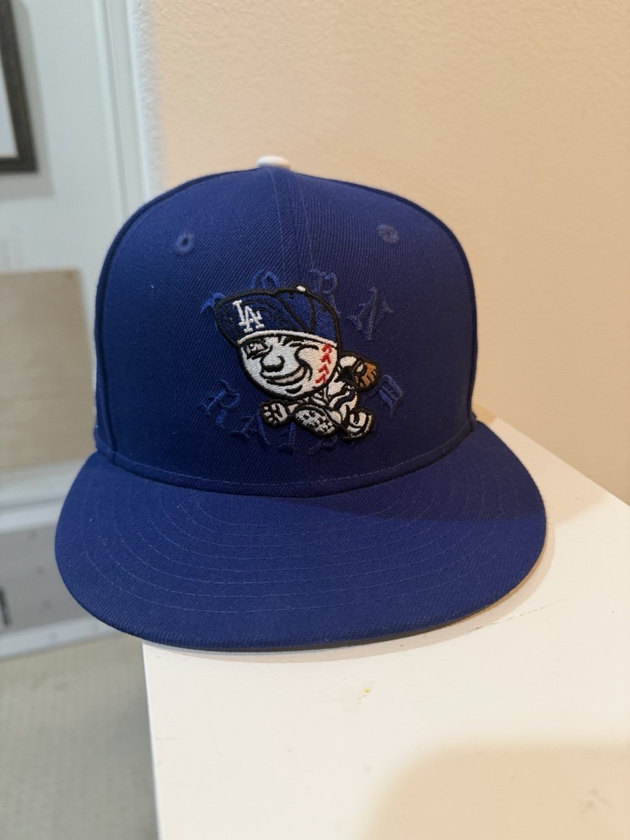 m*o様 BornxRaised Mr Cartoon 59FIFTY 7 5/ Born X Raised LA Dodgers New Era Mr. Cartoon 59FIFTY Fitted Hat 7