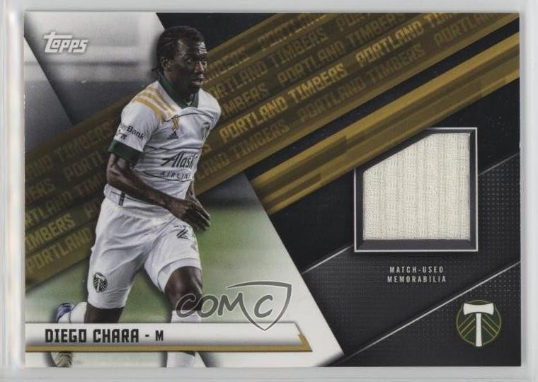 2021 Topps MLS Jumbo Relics Diego Chara #JR-DC 1t3