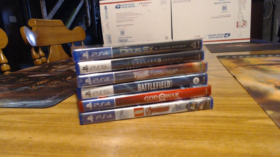 PS4/PS5 Video Games X6 Two Unopened Cases Brand New Factory - Image 2 of 3