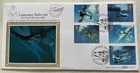 GB QEII 1997 Flown Architects Of The Air Lancaster Bale Out Benham FDC AVRO SHS
