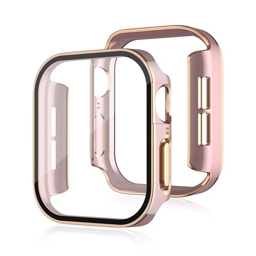 1x/2x galwaniczna obudowa + folia ekranu do iWatch serii 10 9 8 7 6 5 4 SE Ultra - Zdjęcie 40 z 42