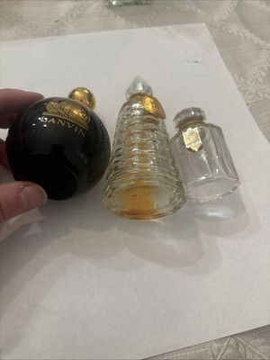 3 X Perfume Bottles Lanvin Most Precious Sortilege Le Galion