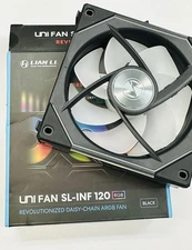 Lian Li UNI Fan REVERSE Infinity 120mm RGB FAN White