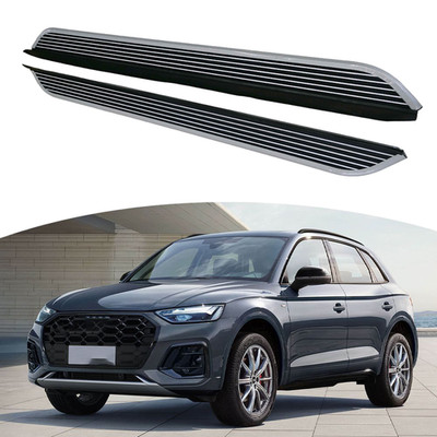 2PCS Side Steps Fits for Audi Q5 2009-2017 Running Board Bars Boutique Pedal Bar