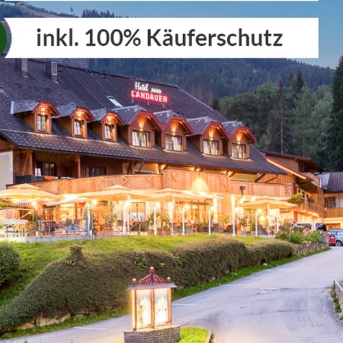 6 Tage Urlaub im Hotel Vitaler Landauerhof in Schladming mit Halbpension
