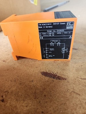 IFM Electronic DA0025 Underspeed Monitor A 300