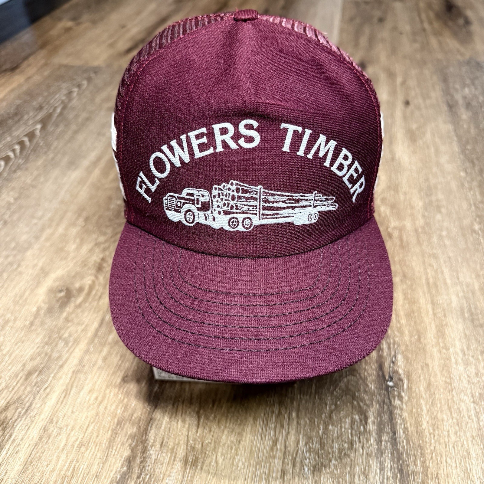 Maroon Burgundy Gray Timber