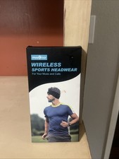 Musicozy Wireless Sports Headwear, Sleep Headphones Black Bluetooth - Open Box