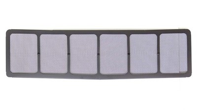 Five Star Lower Nose Screen 3/16in Mesh Black