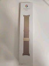 Google Pixel 2 Watch Band / Pixel 3 41mm Compt. Metal Mesh Band- Champagne Gold
