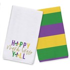 Creative Products Mardi Stripes 2 16 x 25 Tea Towel Set of 2