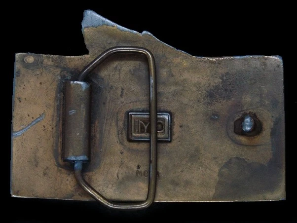 TD15128 HEBILLA CINTURÓN MOTO VINTAGE AÑOS 70 **HONDA GOLDWING** Foto 2 de 2