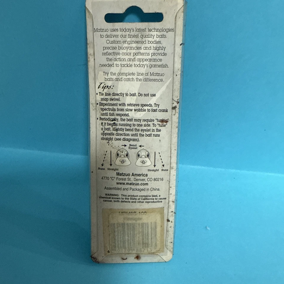 Matzuo Nano Minnow Firetiger, MPM9S-100 - Imagem 4 de 4