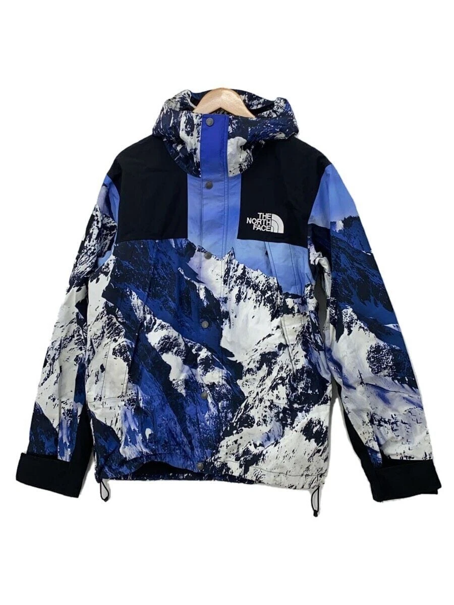 Supreme × Veste THE NORTH FACE MOUNTAIN PARKA bleue M Occasion
