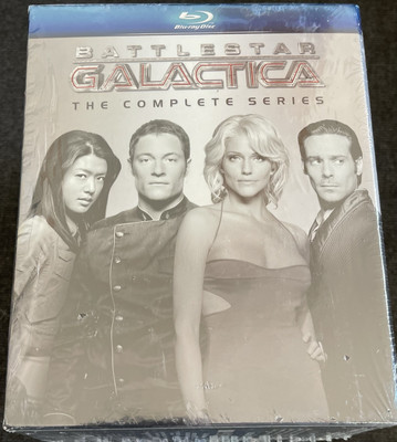 Battlestar Galactica Complete Series Season 1-4 + The Plan DISC BLU-RAY - New