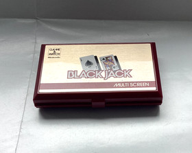 Vintage 1985 GAME & WATCH - BLACKJACK BJ-60 - LCD Game (Very Good Condition)