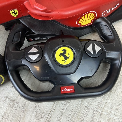 Rastar 1:12 Scale Ferrari F1-75 Replica Remote Control Race Car Indy Car - Picture 9 of 16