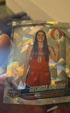 2025 Panini Prizm WNBA - Rookie Variation Georgia Amoore #140 Ice Prizm (RC)