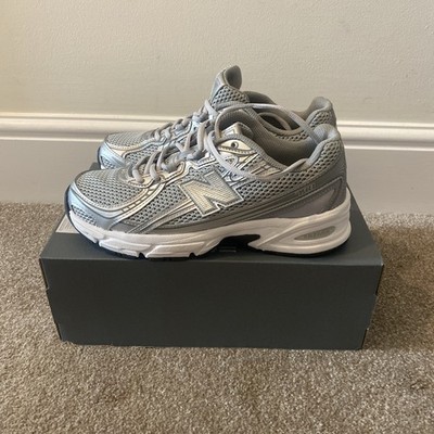 New Balance 740. U740SG2. Unisex. Box ohne Deckel. UK Größe 6. Grau/Silber