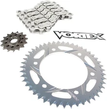 Vortex GFRS Go Fast Street Chain and Sprocket Kit, Gold CKG2268 3-CKG2268