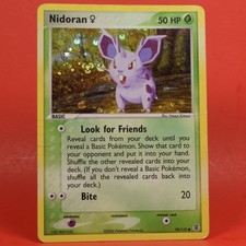Pokemon TCG English Card ex Fire Red Leaf Green Nidoran 70/112 Reverse Holo
