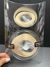 BELLAMI Silk Seam 20” Rooted Walnut Brown/Ash Blonde Clip In Hair Extensions New