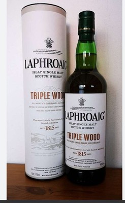 Laphroaig triple wood single Malt Whisky