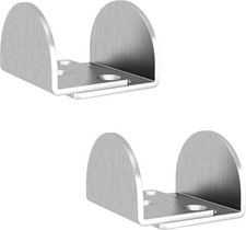Sliding Barn Door Floor Guide, Floor Mounted Bottom Guide, U Shape, Stainless...