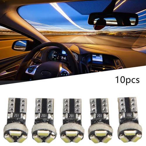 Modern T5 Dashboard Bulb 10x 3 LED 360 degree Lighting ABS Shell Material - Picture 2 of 21