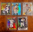 2025 Aaron Judge 5-Card Lot - Topps Bowman Chrome Refractors