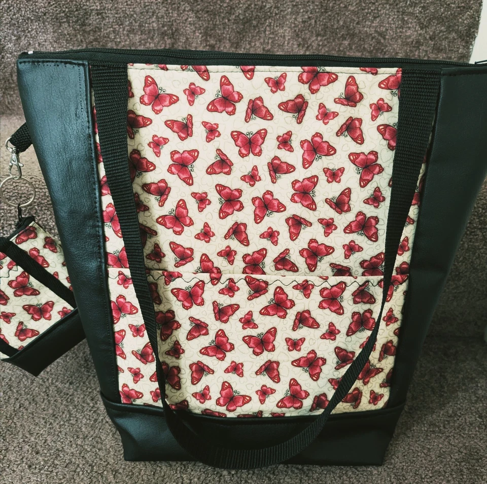 Bolso Mariposas Con Mini Llavero Cartera De La Colección GORJUSS  Foto 3 de 4