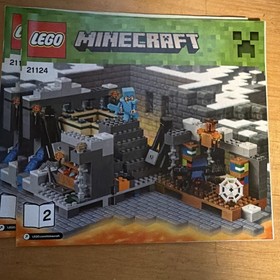 LEGO Minecraft The End Portal 21124 Complete Set except box Steve, Endermen rare