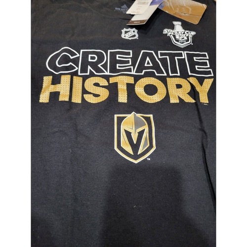 Adidas NHL LV Golden Knights 2018 Sm. Stanly Cup Playoffs - NWT - Picture 2 of 4