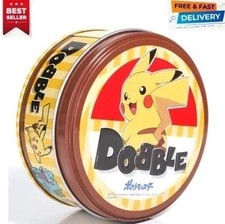 Dobble Card Game Pok&eacute;mon Edition &ndash; Fun Family Party Game for Kids & Adults New