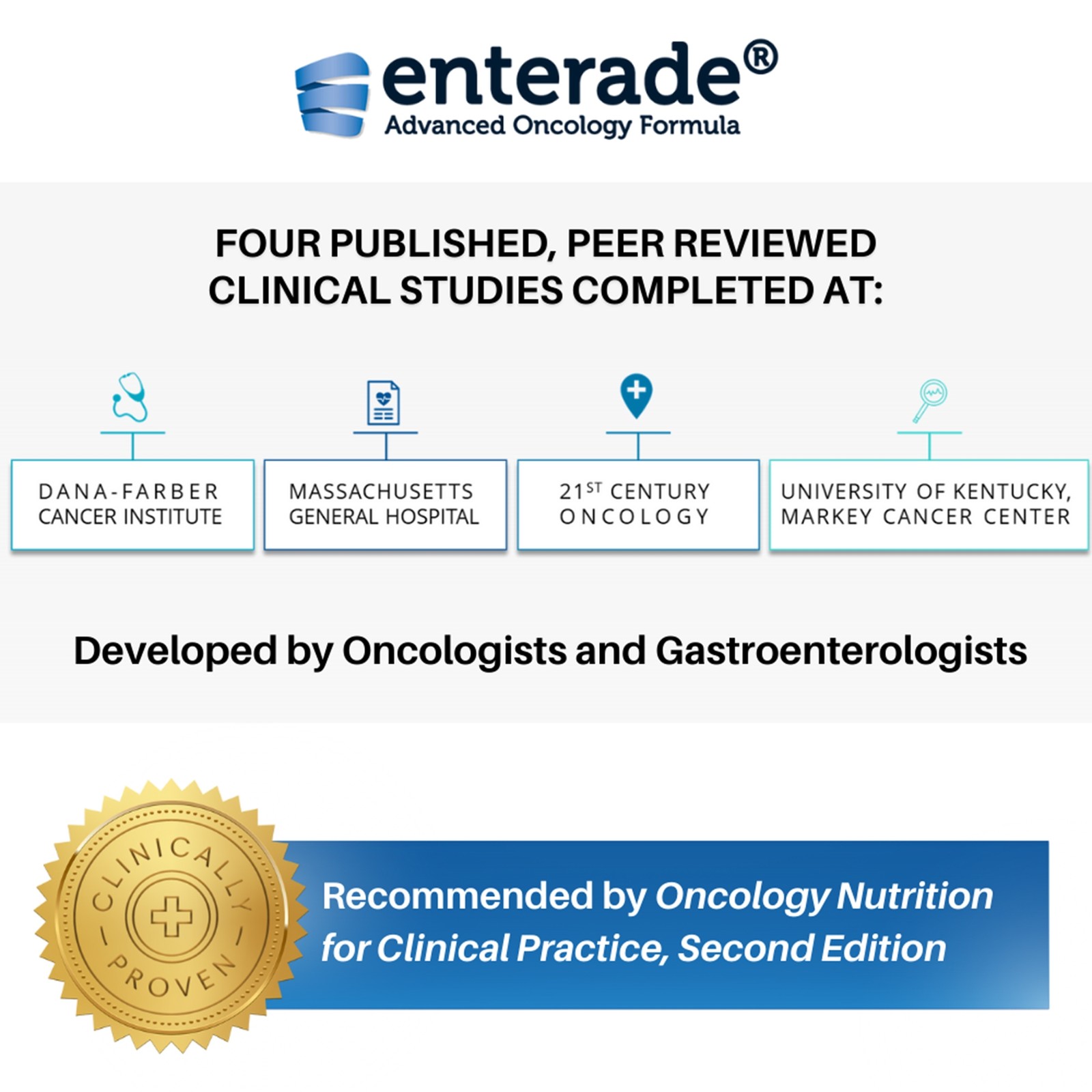 enterade Advanced Oncology Oral Supplement Mixed Berry 8 oz Bottle 12 Ct