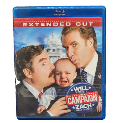 The Campaign Blu-Ray With DVD Will Ferrell Extended Cut