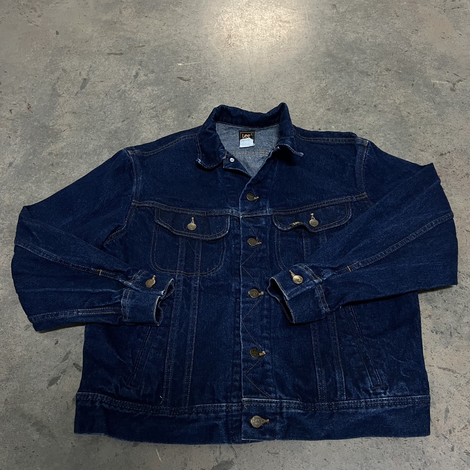 Vtg LEE PATD - 153438 Riders Jean Trucker Men's Denim… - Gem