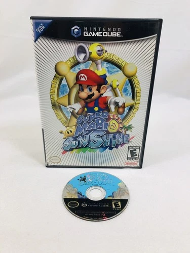Nintendo Gamecube Super Mario Sunshine GameCube NO MANUAL Tested Some Scratches