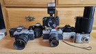 35mm Film Camera Lot Canon, Minolta, Kodak Plus Lenses And Accessories