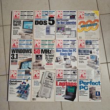 PC Magazine Vintage 1980s 1990s Computer Books - PICK CHOOSE 3929