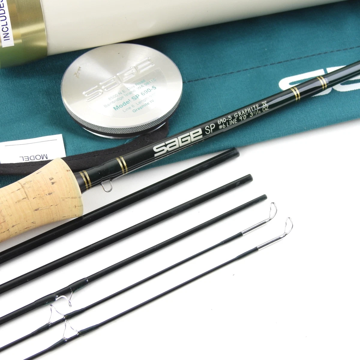 SAGE Graphite Fishing Rods Fly Fishing Rod 6 wt Line Weight