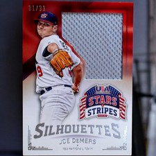 Joe DeMers 2015 USA Baseball Stars & Stripes Game Gear Auto 01/99