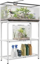 20-30 Gallon Aquarium Stand, Fish Tank Stand with Adjustable 3-Tier Storage Shel