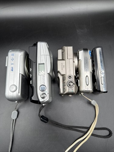 Olympus Digital Camera Lot of 5 Untested / For Parts D-460 Zoom D-390 Stylus 400 - Picture 12 of 13