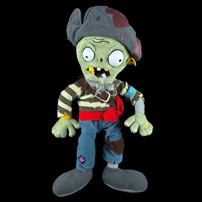 2013 Worldmax PvZ Plants vs Zombies 2 Swashbuckler Zombie Pirate 12'' Plush